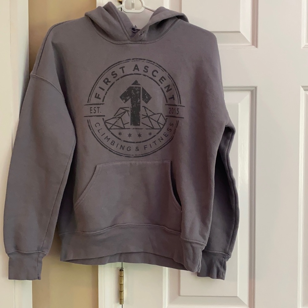 Grey hoodie
